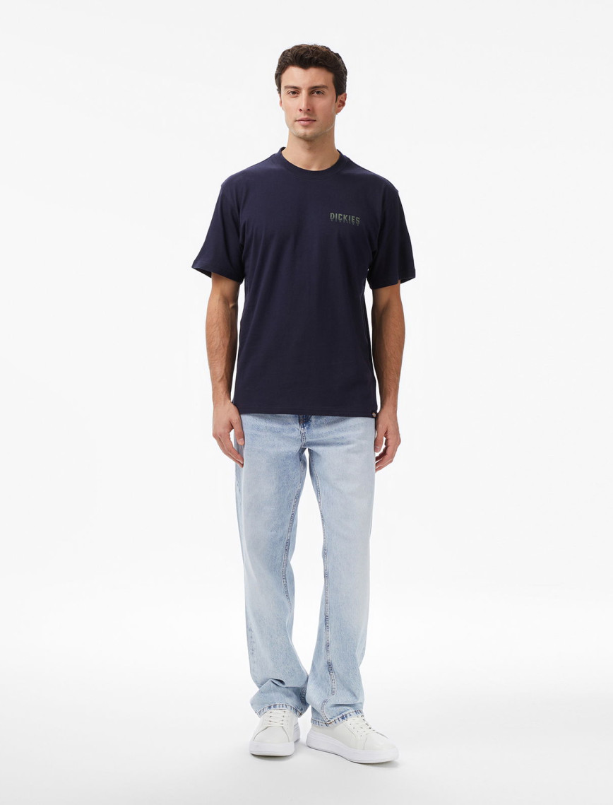 Dickies Pelham Erkek Lacivert T-Shirt Dickies Pelham Erkek Lacivert T-Shirt