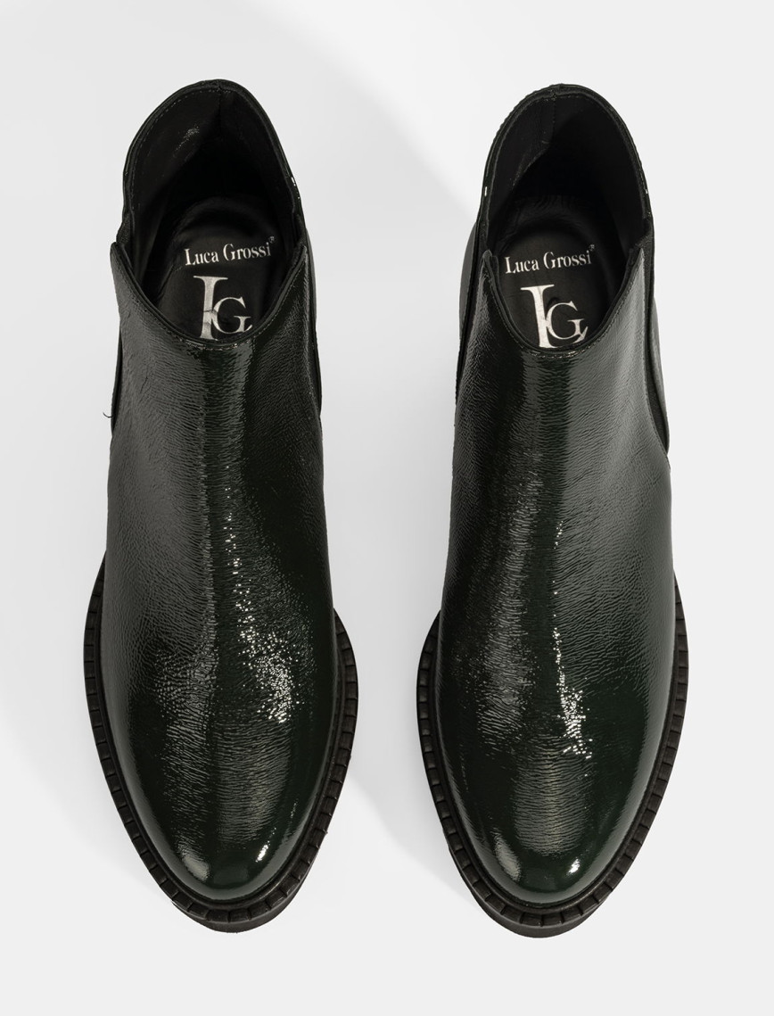 Luca Grossi Kadın Yeşil Platform Topuklu Rugan Bot Luca Grossi Kadın Yeşil Platform Topuklu Rugan Bot