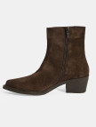 Kadın Kahve Kalın Topuklu Süet Bot Kadın Kahve Kalın Topuklu Süet Bot