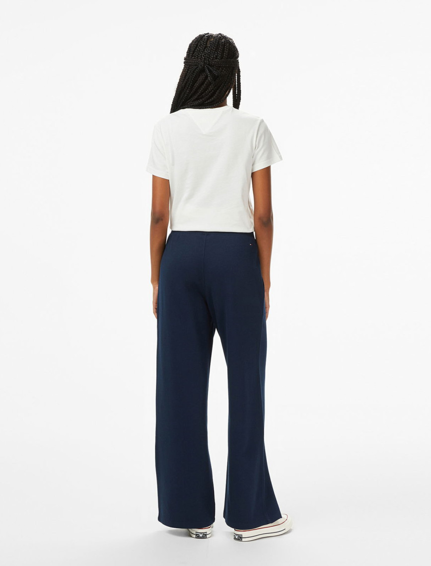 Tommy Hilfiger Script Straing Pique Kadın Mavi Eşofman Altı Tommy Hilfiger Script Straing Pique Kadın Mavi Eşofman Altı