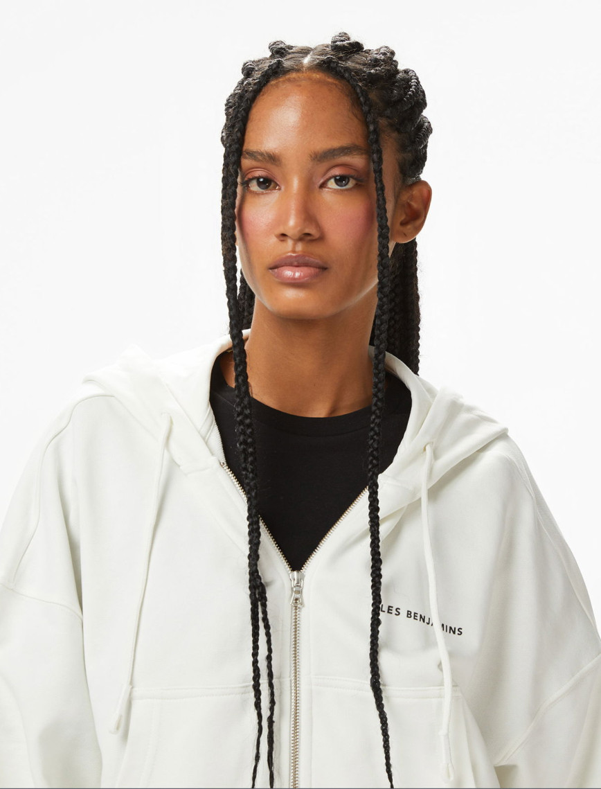 Les Benjamins Kadın Beyaz Sweatshirt Les Benjamins Kadın Beyaz Sweatshirt