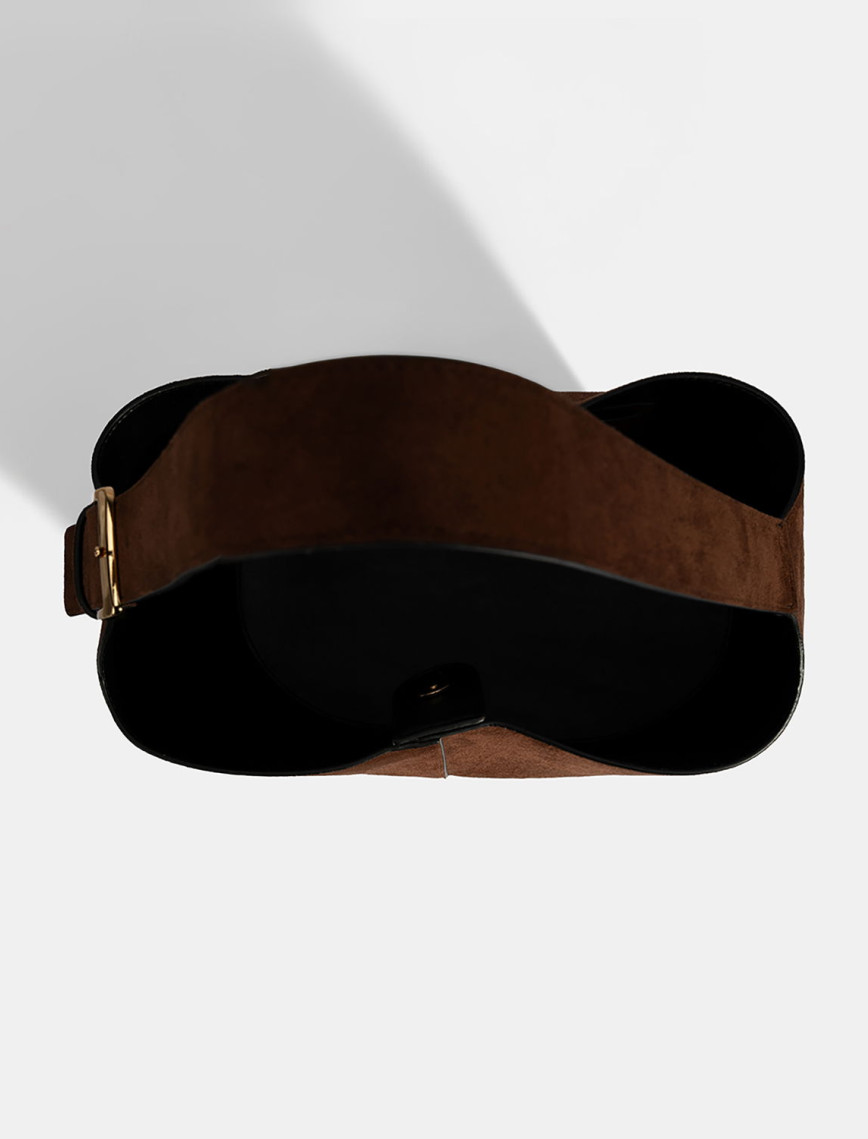 Kadın Kahve Omuz Çantası Kadın Kahve Omuz Çantası