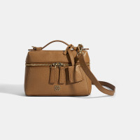 Kadın Taba Omuz Askılı Mini Deri El Çantası Kadın Taba Omuz Askılı Mini Deri El Çantası