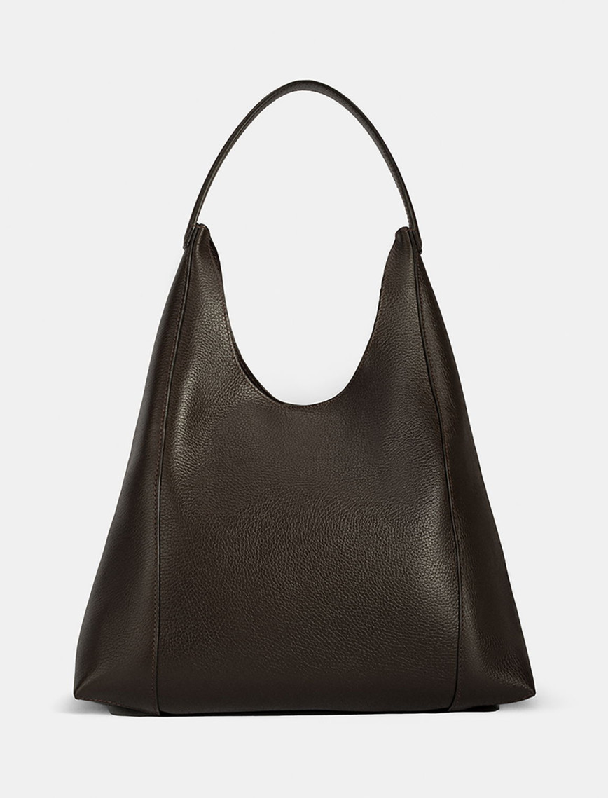 Kadın Kahve Deri Omuz Çantası Kadın Kahve Deri Omuz Çantası