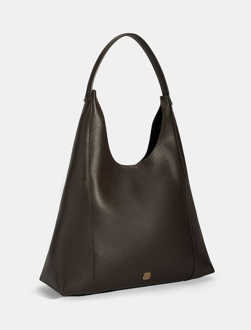 Kadın Kahve Deri Omuz Çantası Kadın Kahve Deri Omuz Çantası