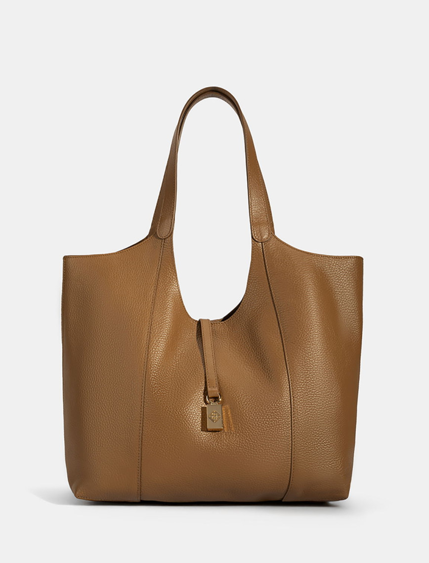 Kadın Taba Deri Hobo Çanta Kadın Taba Deri Hobo Çanta