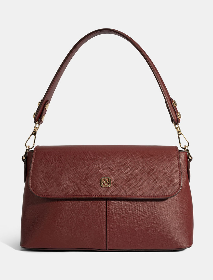 Kadın Bordo El Çantası Kadın Bordo El Çantası