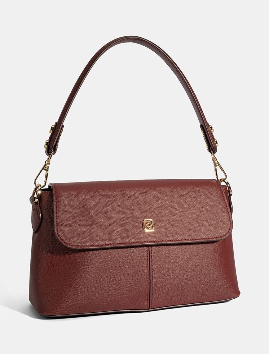 Kadın Bordo El Çantası Kadın Bordo El Çantası