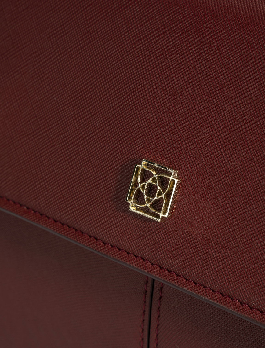 Kadın Bordo El Çantası Kadın Bordo El Çantası