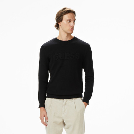 Guess Liam Erkek Siyah Triko Guess Liam Erkek Siyah Triko