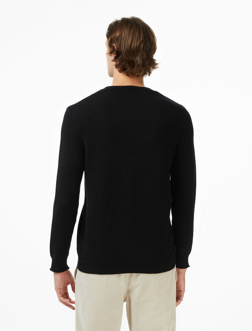 Guess Liam Erkek Siyah Triko Guess Liam Erkek Siyah Triko