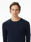 Tommy Hilfiger Stretch Slim Fit Erkek Lacivert Sweatshirt Tommy Hilfiger Stretch Slim Fit Erkek Lacivert Sweatshirt