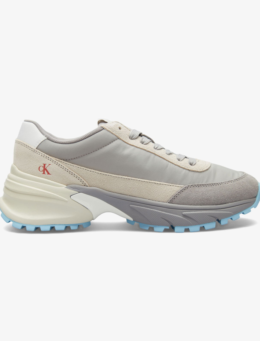 Calvin Klein Hike Runner Mg Nylon Mix Kadın Gri Sneaker