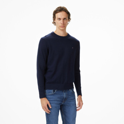 Tommy Hilfiger Pima Mainline Cashmere Erkek Mavi Hırka Tommy Hilfiger Pima Mainline Cashmere Erkek Mavi Hırka