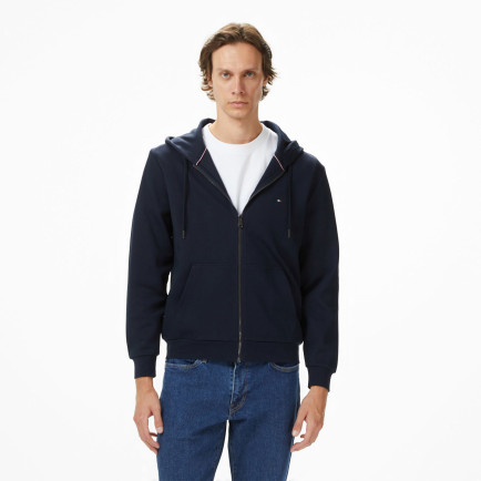 Tommy Hilfiger Essential İntechno Through Erkek Mavi Sweatshirt