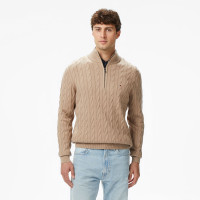 Tommy Hilfiger Classıc Core Essentials Erkek Bej Hırka Tommy Hilfiger Classıc Core Essentials Erkek Bej Hırka