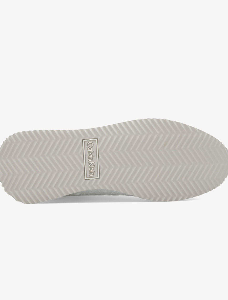 Calvin Klein Runner Lace Up Mono Kadın Beyaz Sneaker Calvin Klein Runner Lace Up Mono Kadın Beyaz Sneaker