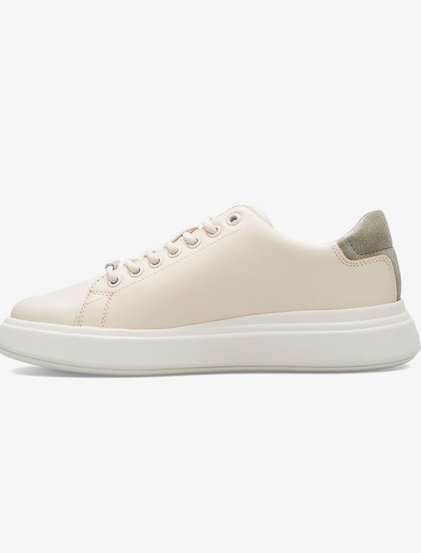 Calvin Klein Cupsole Lace Up Kadın Gri Sneaker Calvin Klein Cupsole Lace Up Kadın Gri Sneaker