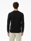 Fred Perry Classic Crew Neck Erkek Siyah Kazak Fred Perry Classic Crew Neck Erkek Siyah Kazak