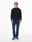 Fred Perry Tipped Hooded Erkek Lacivert Sweatshirt Fred Perry Tipped Hooded Erkek Lacivert Sweatshirt