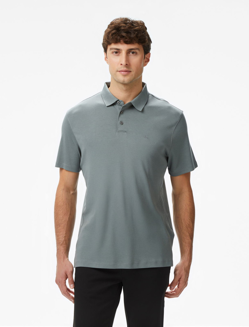 Calvin Klein Supima Erkek Beyaz Polo Calvin Klein Supima Erkek Beyaz Polo
