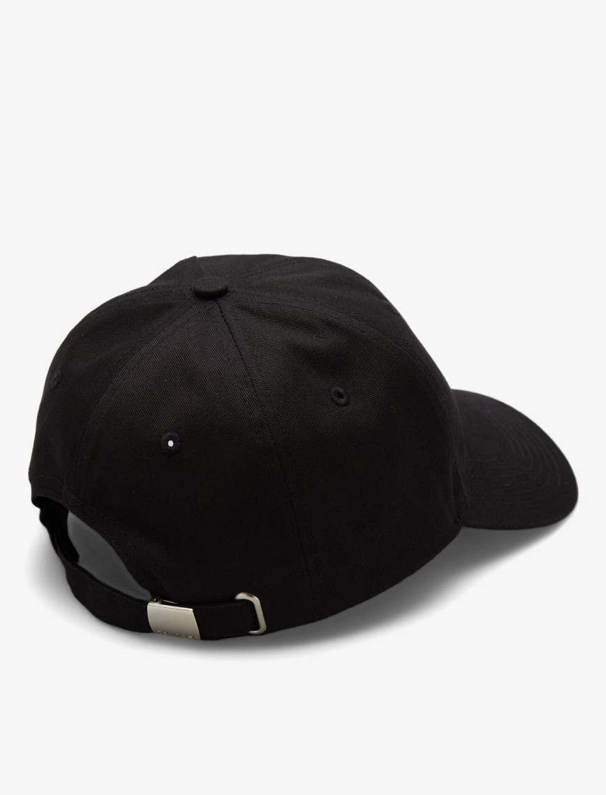 Calvin Klein Logo Embroidery Baseball Erkek Siyah Şapka