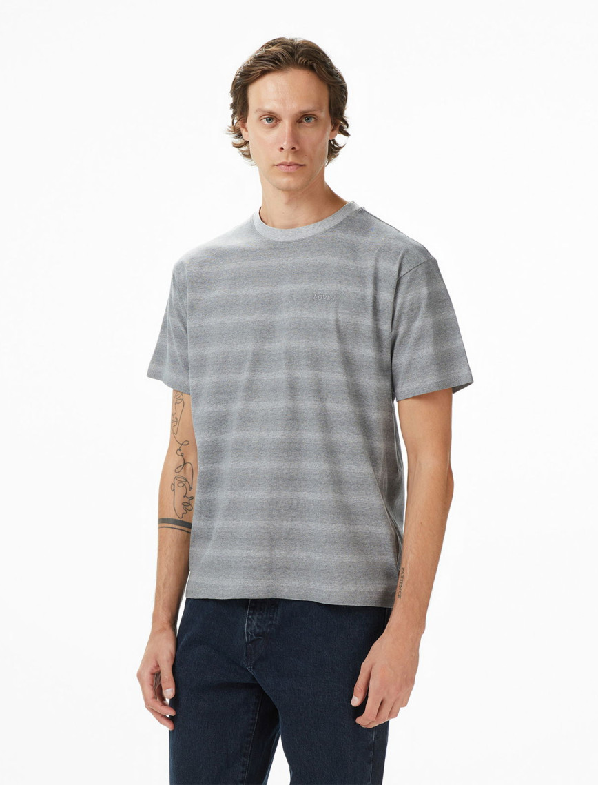 Levi's Vintage Mammoth Stripe Erkek Gri T-Shirt Levi's Vintage Mammoth Stripe Erkek Gri T-Shirt