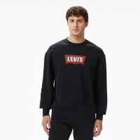 Levi's Premium Graphic Crew Erkek Siyah Sweatshirt Levi's Premium Graphic Crew Erkek Siyah Sweatshirt