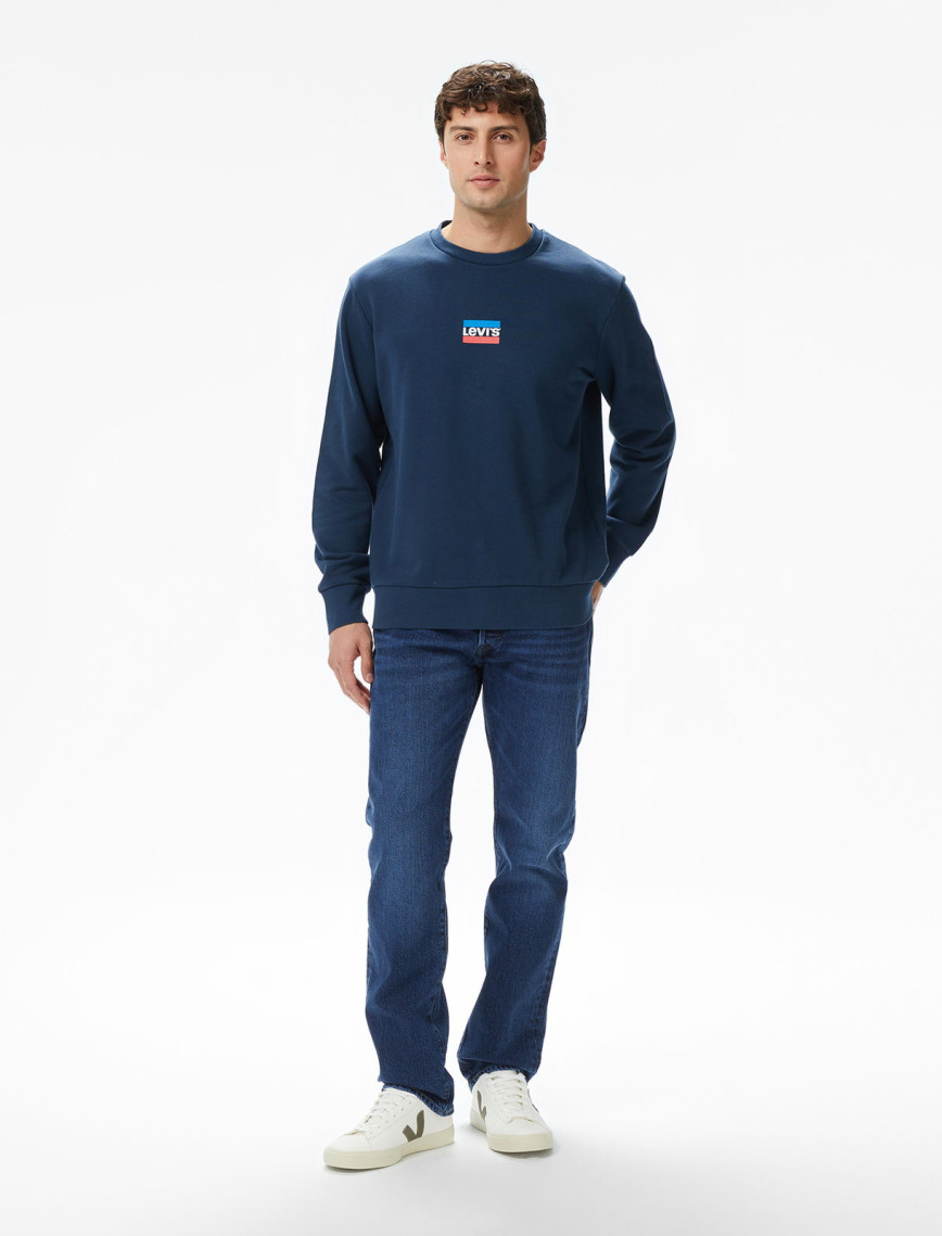 Levi's 501 Original Local Onewash Erkek Lacivert Jean