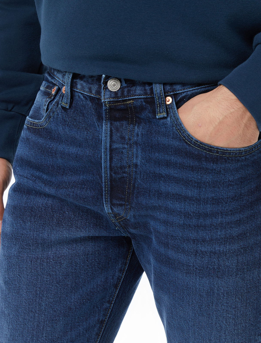 Levi's 501 Original Local Her Eyes Erkek Koyu Mavi Jean Levi's 501 Original Local Her Eyes Erkek Koyu Mavi Jean