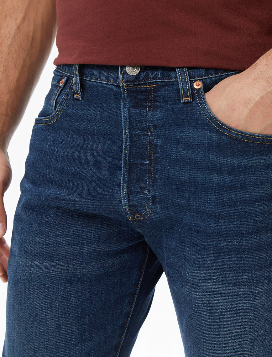 Levi's 501 Original Local Block Crusher Erkek Koyu Mavi Jean Levi's 501 Original Local Block Crusher Erkek Koyu Mavi Jean