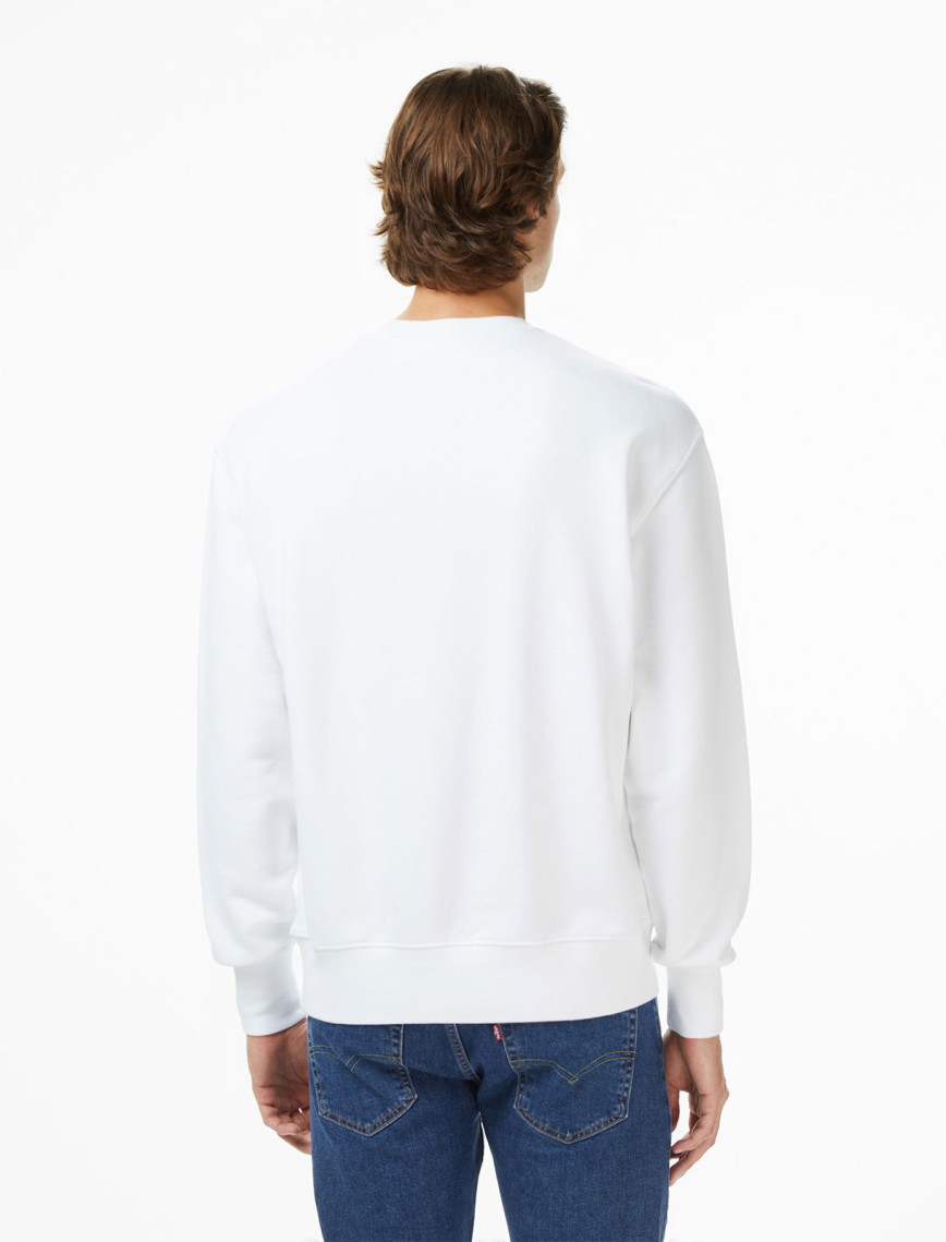 Levi's Premium Graphic Crew Erkek Beyaz Sweatshirt Levi's Premium Graphic Crew Erkek Beyaz Sweatshirt