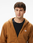 Dickies Summerdale Zip Through Erkek Kahverengi Sweatshirt