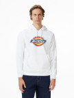 Dickies İcon Logo Erkek Beyaz Sweatshirt