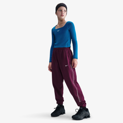 Nike Sportswear Dri-Fit Fleece Dance Çocuk Bordo Eşofman Altı Nike Sportswear Dri-Fit Fleece Dance Çocuk Bordo Eşofman Altı