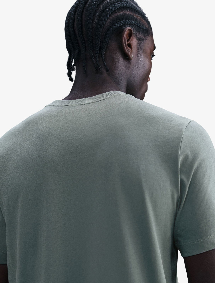 Nike Dri-Fit Crew Solid Erkek Yeşil T-Shirt Nike Dri-Fit Crew Solid Erkek Yeşil T-Shirt