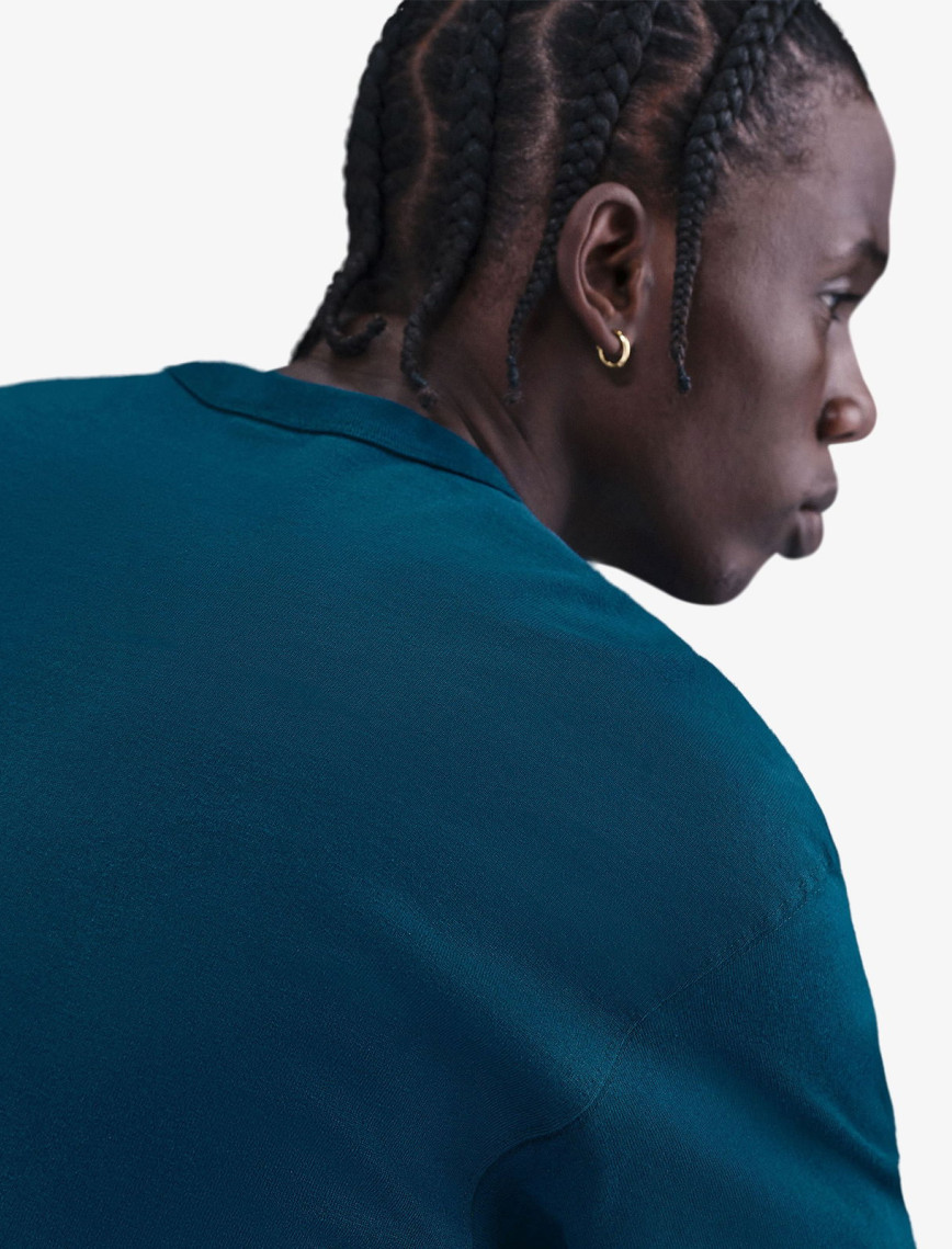 Nike Sportswear Premium Essentials Erkek Mavi T-Shirt Nike Sportswear Premium Essentials Erkek Mavi T-Shirt