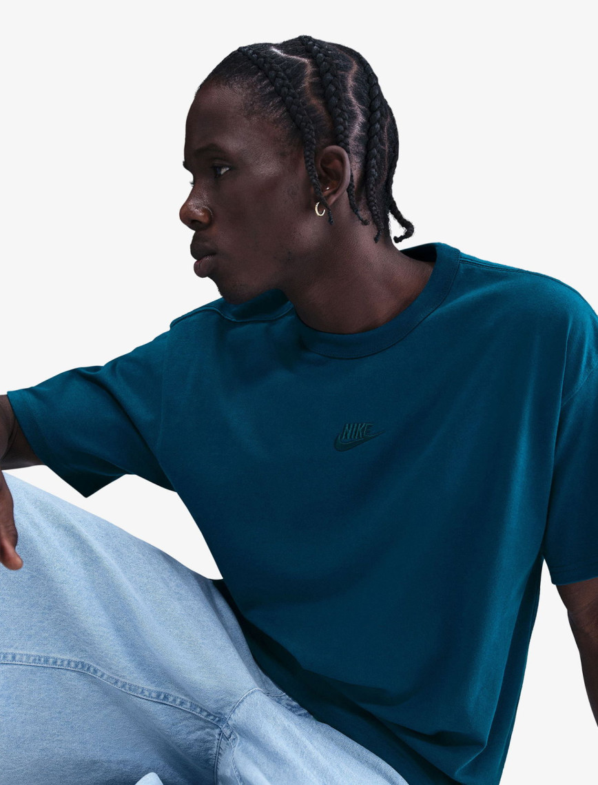 Nike Sportswear Premium Essentials Erkek Mavi T-Shirt Nike Sportswear Premium Essentials Erkek Mavi T-Shirt