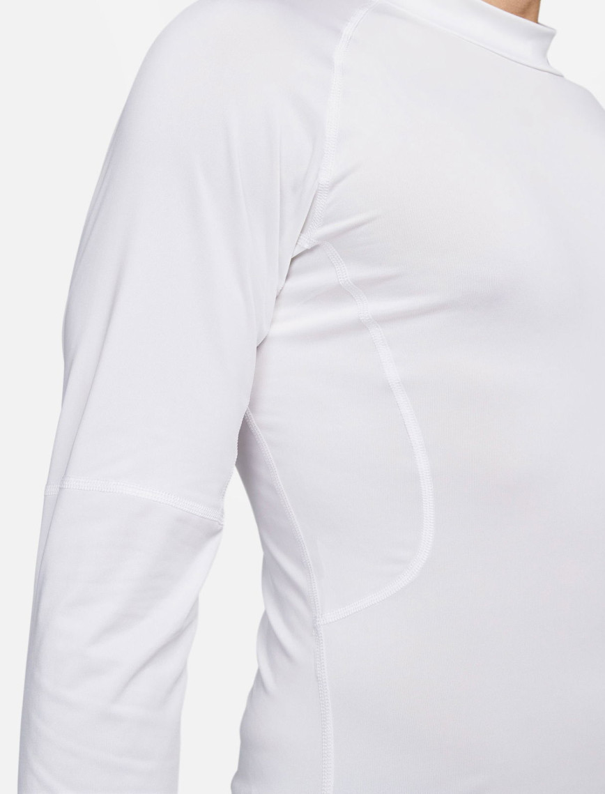 Nike Pro Dri-Fit Erkek Beyaz Uzun Kollu T-Shirt Nike Pro Dri-Fit Erkek Beyaz Uzun Kollu T-Shirt