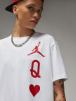 Jordan Flight Kadın Beyaz T-Shirt Jordan Flight Kadın Beyaz T-Shirt