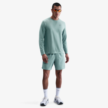 Nike Dri-Fit Miler Erkek Yeşil Uzun Kollu T-Shirt Nike Dri-Fit Miler Erkek Yeşil Uzun Kollu T-Shirt