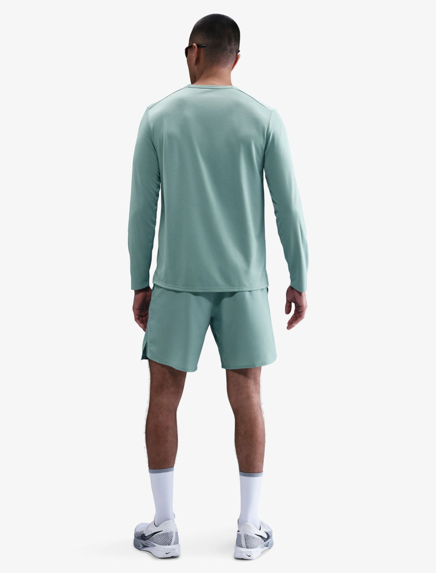 Nike Dri-Fit Miler Erkek Yeşil Uzun Kollu T-Shirt Nike Dri-Fit Miler Erkek Yeşil Uzun Kollu T-Shirt