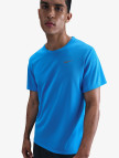 Nike Dri-Fit Miler Erkek Mavi T-Shirt Nike Dri-Fit Miler Erkek Mavi T-Shirt