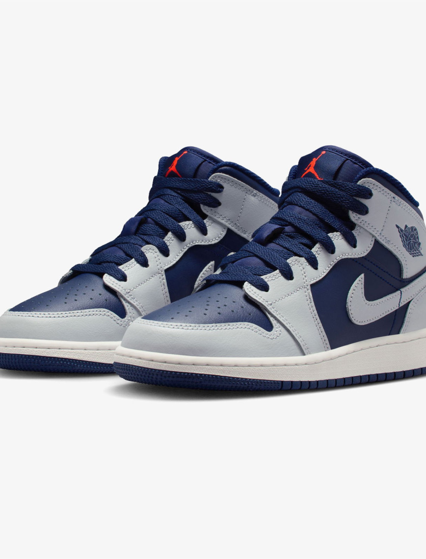 Jordan Air 1 Mid Genç Çocuk Mavi Spor Ayakkabı Jordan Air 1 Mid Genç Çocuk Mavi Spor Ayakkabı