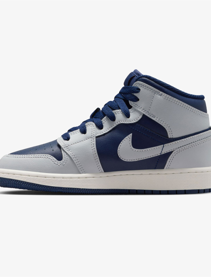 Jordan Air 1 Mid Genç Çocuk Mavi Spor Ayakkabı Jordan Air 1 Mid Genç Çocuk Mavi Spor Ayakkabı