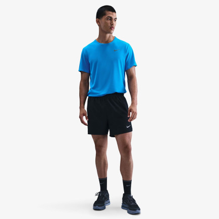Nike Dri-Fit Miler Erkek Mavi T-Shirt Nike Dri-Fit Miler Erkek Mavi T-Shirt