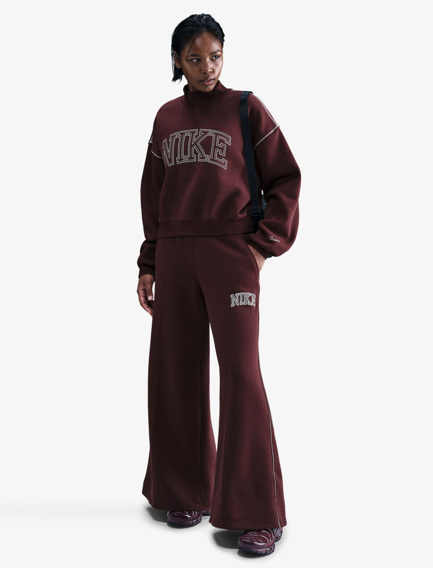 Nike Sportswear Phoenix Fleece Logo Kadın Siyah Uzun Kollu T-Shirt Nike Sportswear Phoenix Fleece Logo Kadın Siyah Uzun Kollu T-Shirt