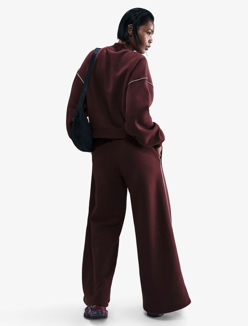 Nike Sportswear Phoenix Fleece Logo Kadın Bordo Eşofman Altı Nike Sportswear Phoenix Fleece Logo Kadın Bordo Eşofman Altı