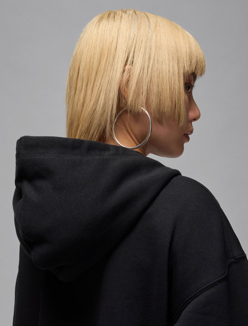 Jordan Dri-Fit Sport Crossover Fleece Kadın Siyah Kapüşonlu Eşofman Üstü Jordan Dri-Fit Sport Crossover Fleece Kadın Siyah Kapüşonlu Eşofman Üstü