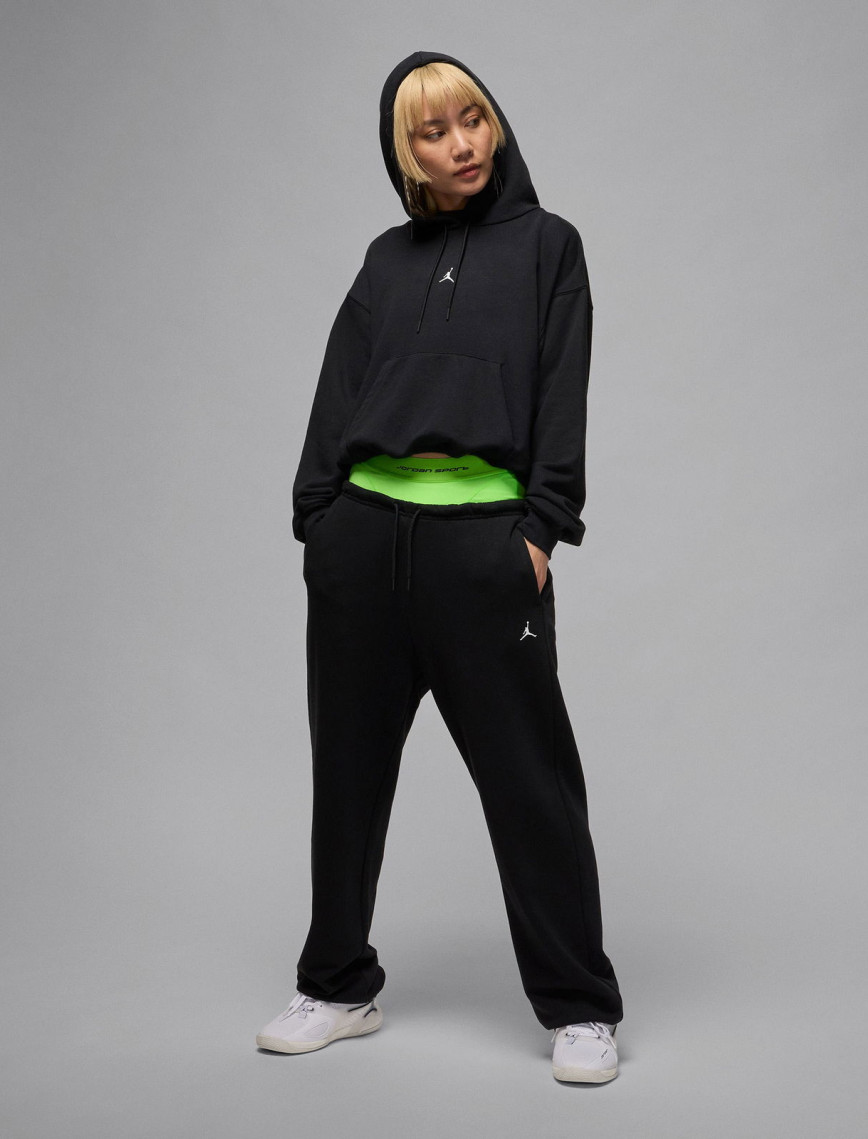 Jordan Dri-Fit Sport Crossover Fleece Kadın Siyah Kapüşonlu Eşofman Üstü Jordan Dri-Fit Sport Crossover Fleece Kadın Siyah Kapüşonlu Eşofman Üstü